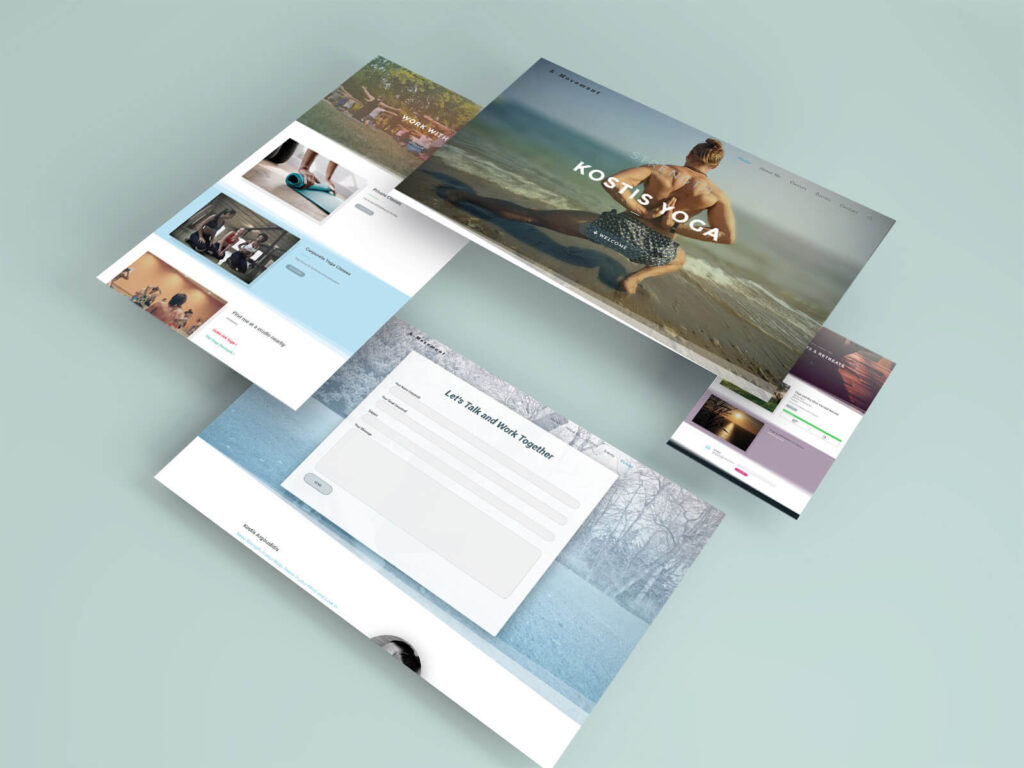 K-movement webdesign example