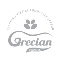 Grecian Peanuts logo full round transparent